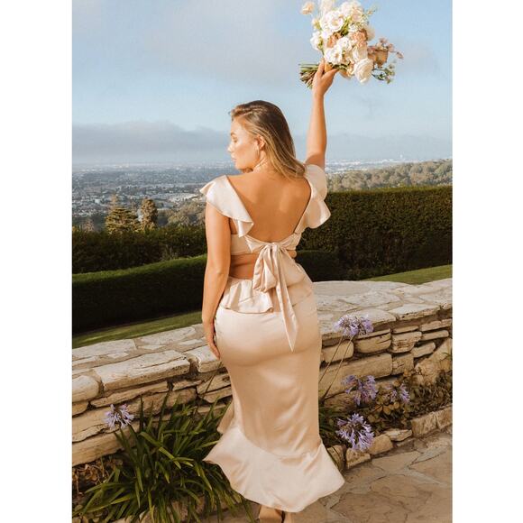 Zoey Midi Dress Show Me Your MuMu NWOT - Picture 2 of 7